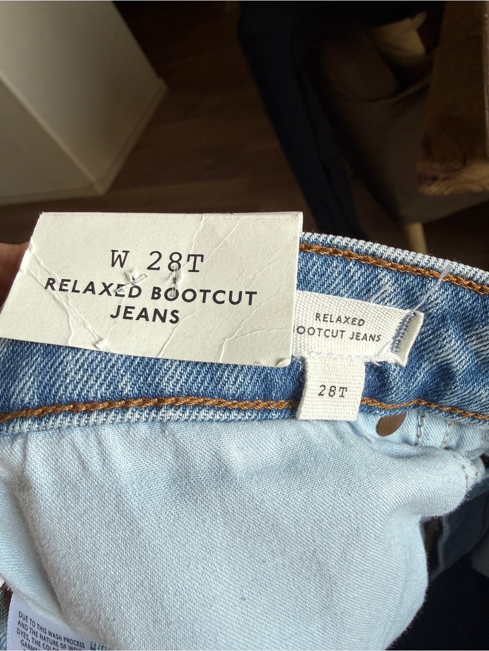 Madewell 28 TALL relaxed bootcut, 28 Tall - Picture 9 of 10